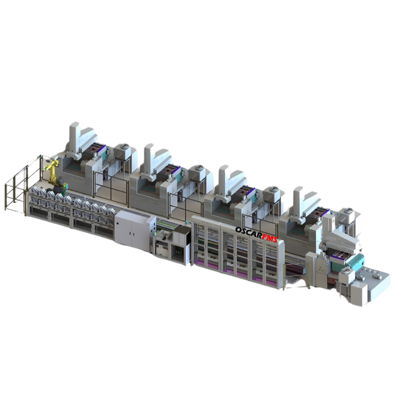 Case 2｜Multi-EDM Flexible Manufacturing Line with Inspection Station