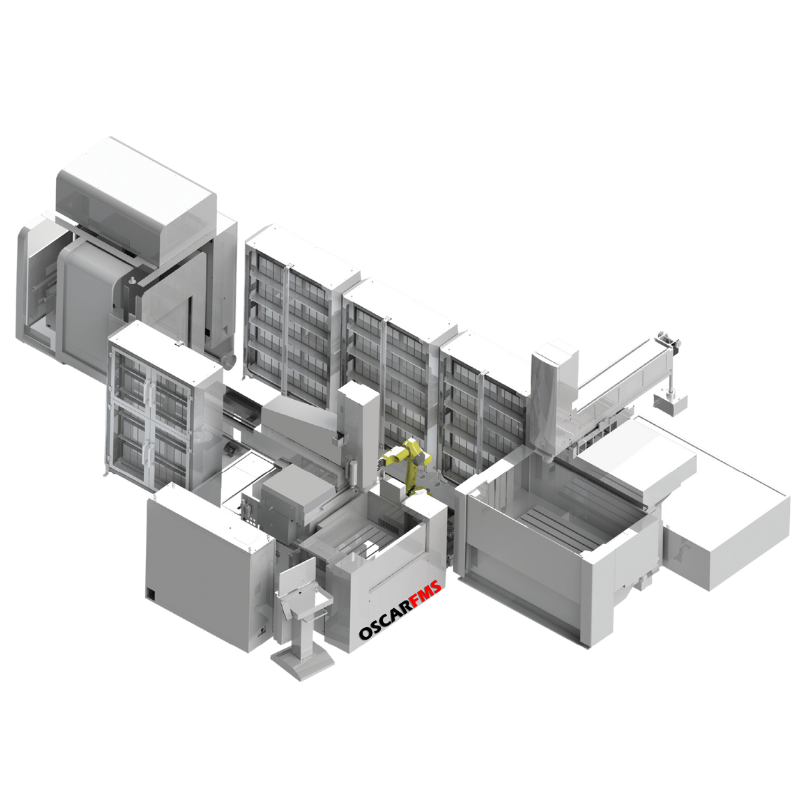 Case 3｜Integrated CAD/CAM, Milling, and EDM Line with OSCARPGM