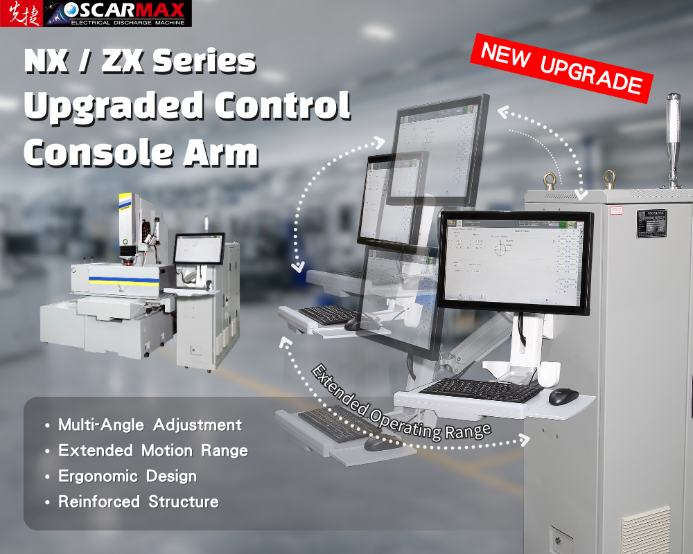NX / ZX Series Upgraded Control Console Arm